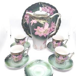 Antique three crowns china Germany set