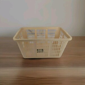 Vtg Rubbermaid Wäschekorb Wäschekorb Rechteckig 2965 Beige Ton ähnlich Requisite USA