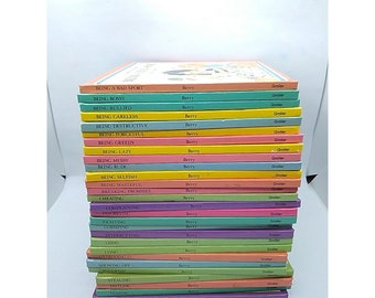 Vintage complete Help Me Be Good educational teachable moments Books Joy 28 books or complete? set plus 1 duplicate READ