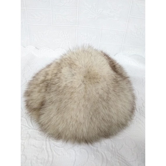 Vintage 50s/60s Bonwit Teller Fur Hat /clip - image 2