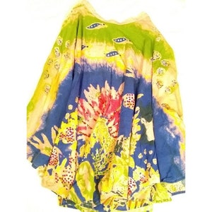 Ocean colorful sequined themed maxi style Skirt