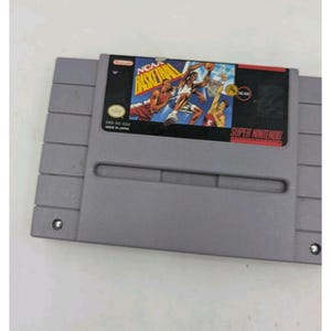 NCAA Basketball Super Nintendo Entertainment System 1992 Game only Tested works