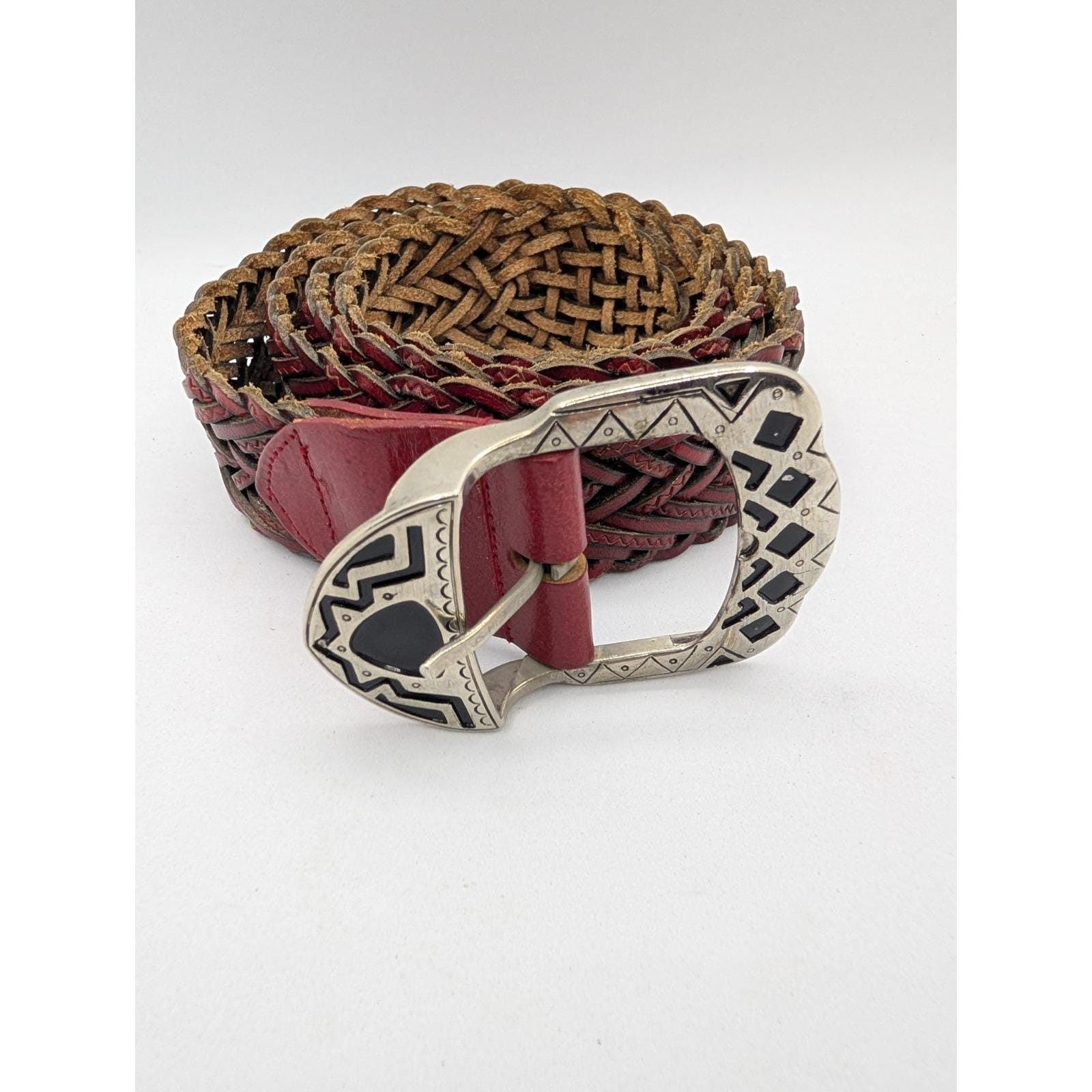 Spanish Braided Leather Belts - Etsy