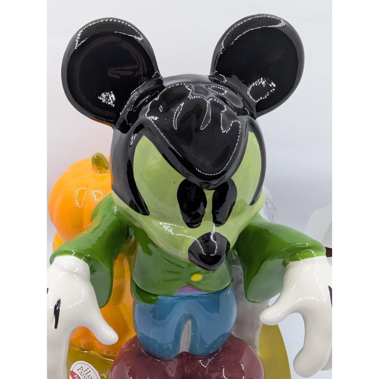Disney Zrike Mickey Zombie Halloween Trick or Treat Cookie Jar