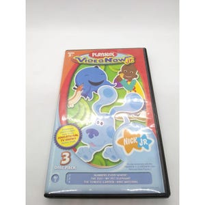 Playskool VideoTech Jr. paquete de 3 discos: Little Bill, Clifford y Las pistas de Blue.