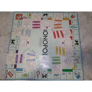 Vintage Parker Brothers Monopoly Board Game 1961 Edition READ Description
