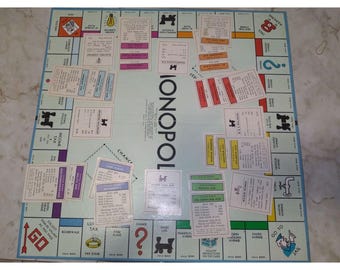 ビンテージ ボード ゲーム、パーカー ブラザーズによるモノポリー