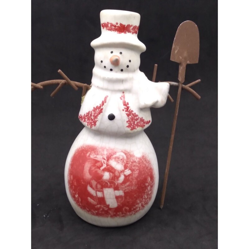 Snowman Figurines Etsy