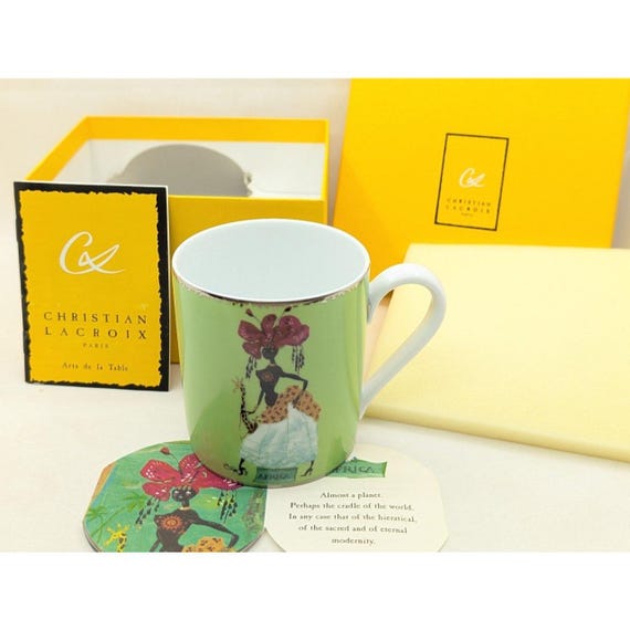 Ultra Rare Vintage Christian Lacroix 5 Continents Africa With