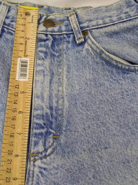 Vintage 80s Lee acid washed Jeans Petite size 6 2… - image 5