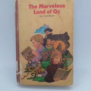 1979 Vintage The Marvelous Land of Oz book