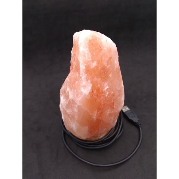 Himalayan Pink Salt Lamp Natural Glowing changing Crystal Salt Lamp Switch 6"