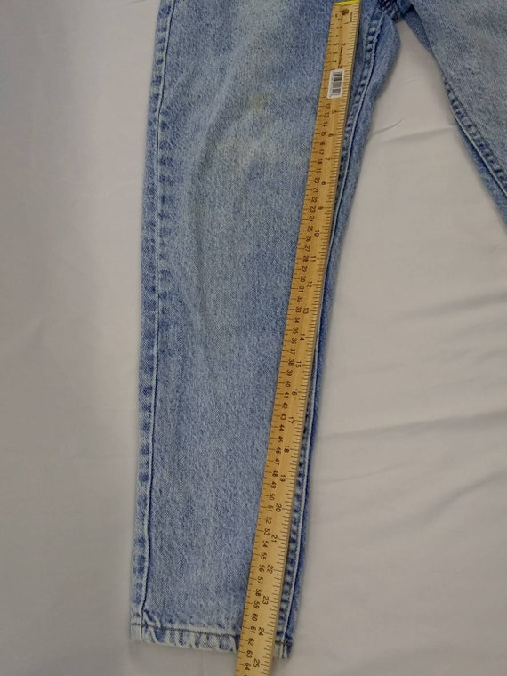 Vintage 80s Lee acid washed Jeans Petite size 6 2… - image 4