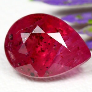 AIG Certified 1.68 Carat Vivid Red Ruby