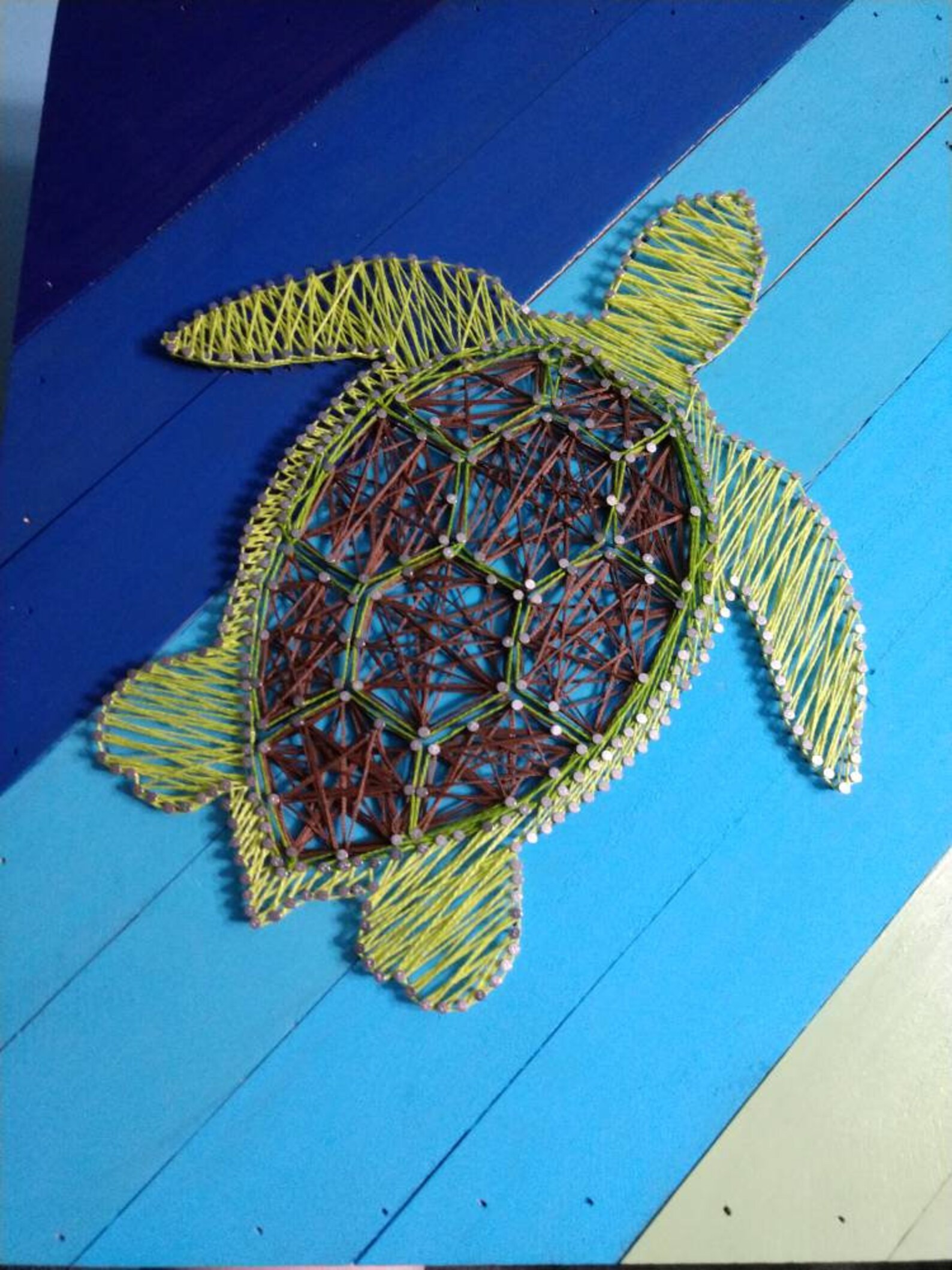 Sea Turtle String Art | Etsy