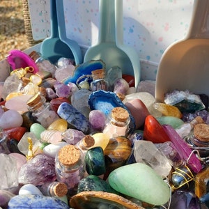 Crystal Confetti, Crystal Scoop, Mystery Scoop, Crystal Lucky Dip, Big Scoop, Tumble Stones, Fairy Confetti *Summer Restock Available*