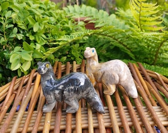 Soapstone Triceratops - Spirit Animal Totem Power Gemstone Crystal
