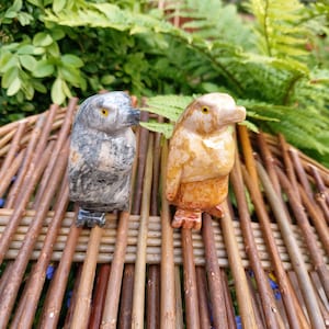 Crystal Penguin, Soapstone Penguin, Animal Totem, Soapstone Animal