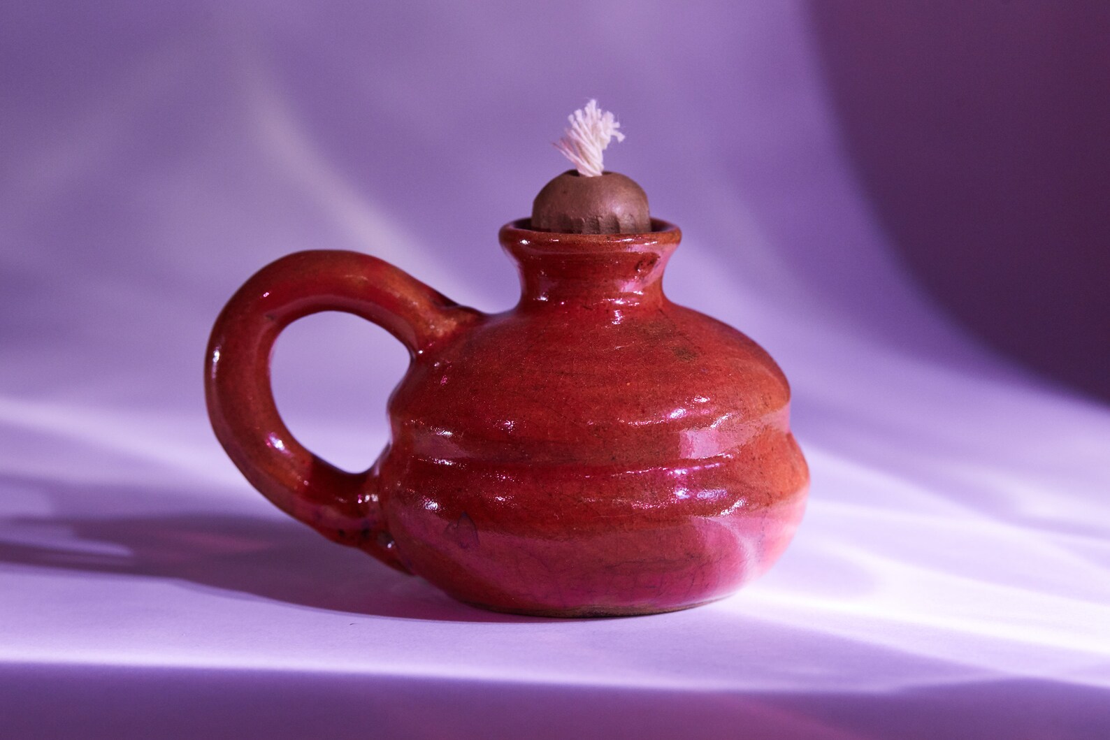 Ceramic oil lamp Pottery Oil lamp Medieval lamp RPG LARP Etsy