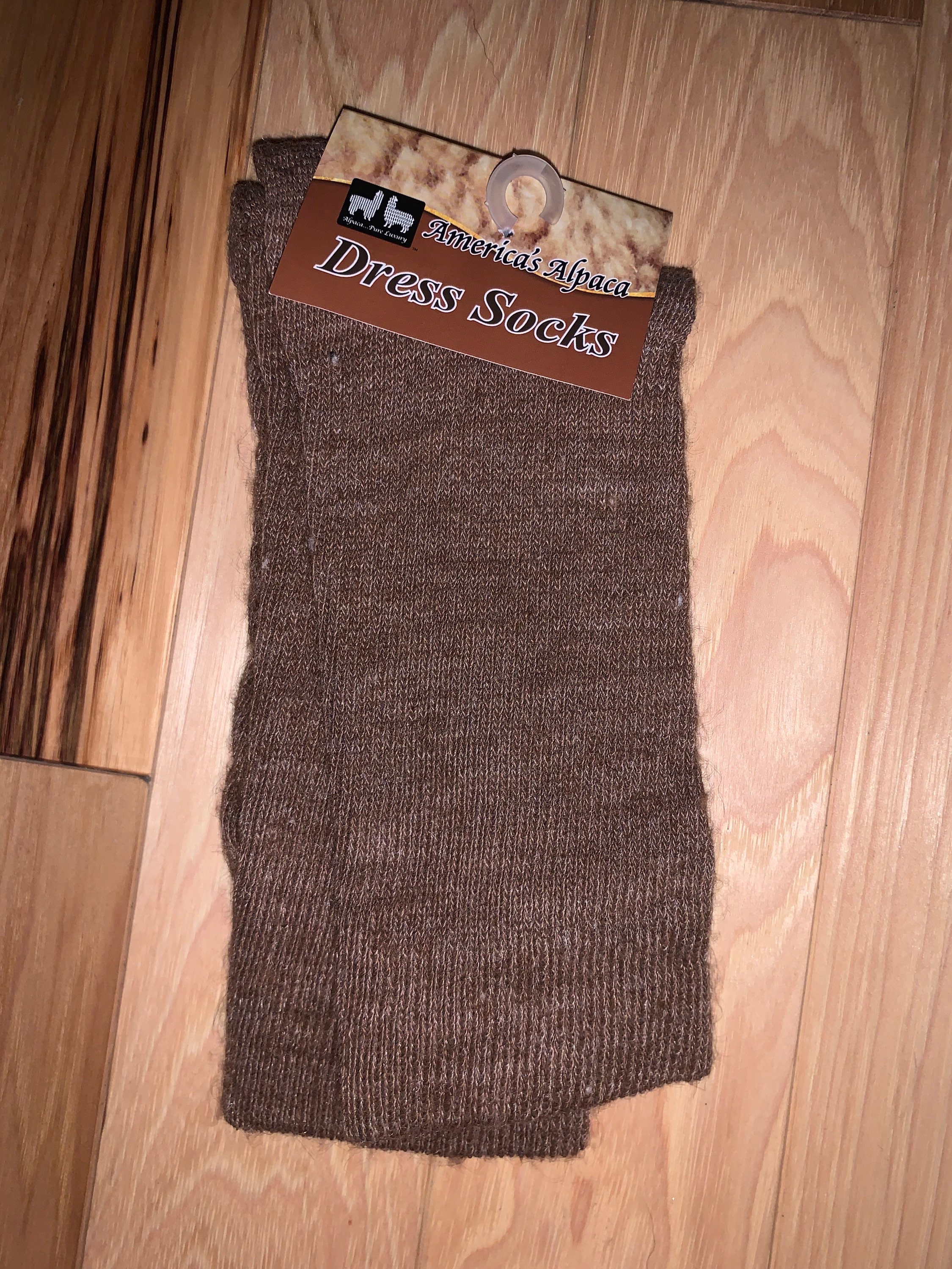 Alpaca Dress Socks made in USA Etsy