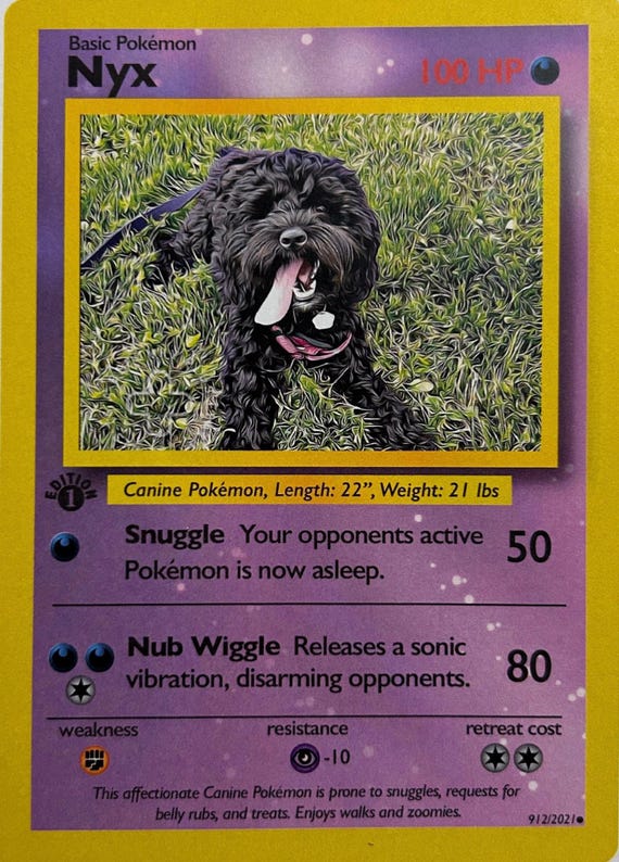 pokemon cards custom 5 Anime X Pokemon Custom Cards (Full Art)  Medusa Case