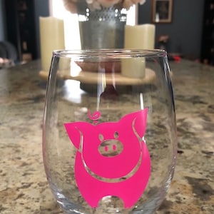 Vidrio de vino sin tallo personalizado