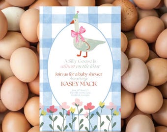 Silly Goose Baby Shower Invitation