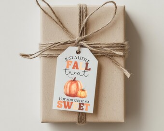 Pumpkin Fall Gift Tag: Cozy Seasonal Touch