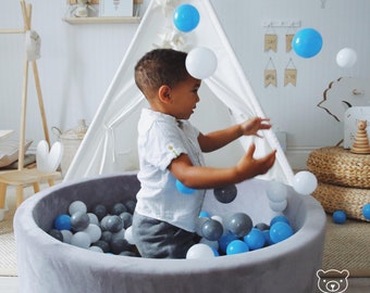 kids round ball pit