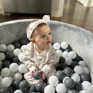 BALU BALL PIT - Medium Combo (Includes Balls), Ball pit for baby, kids ball pit, Christmas gift for baby, soft ball pit, toddler gift boy