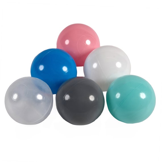 BALU BALLS 7cm Bolas de plástico para piscina de bolas, niño de