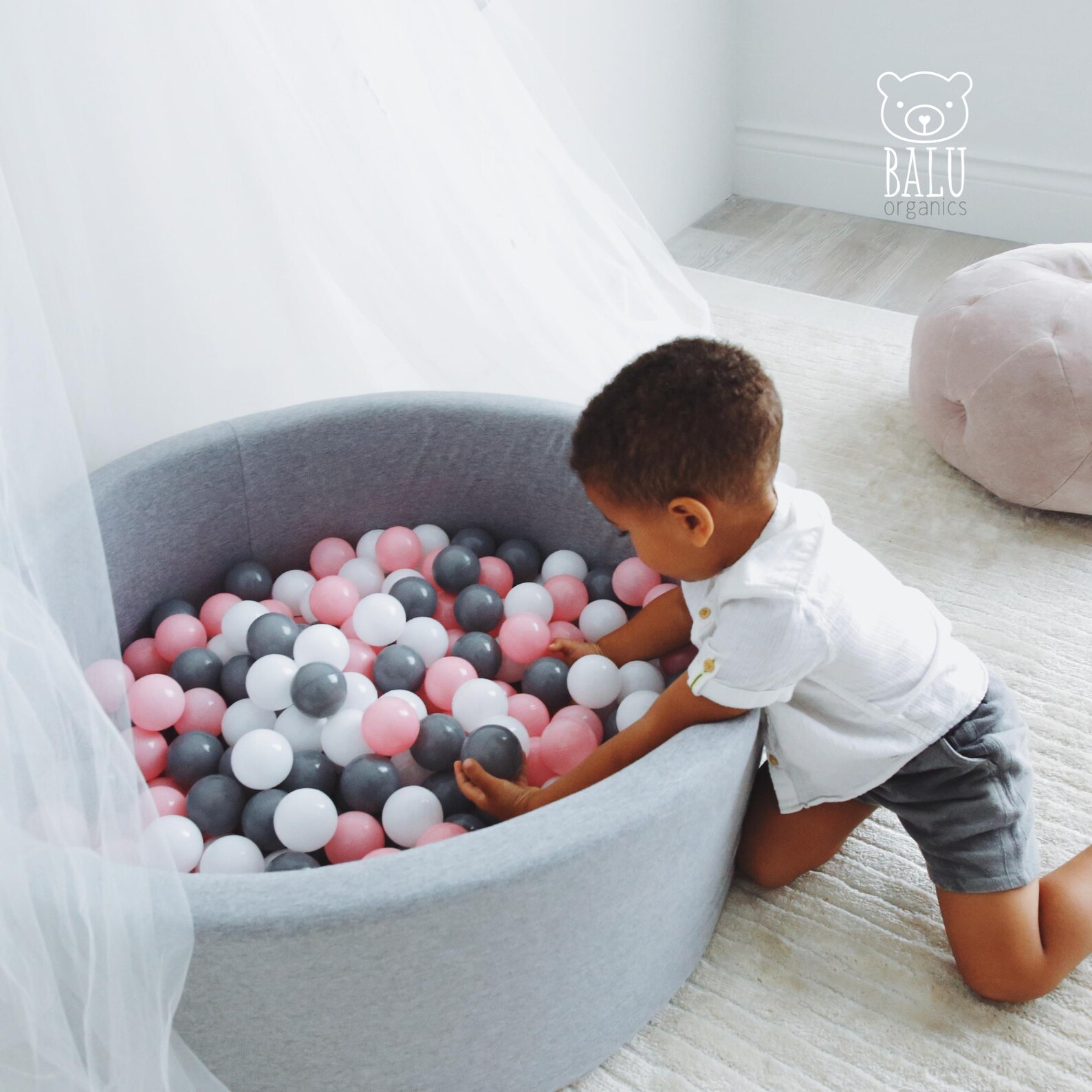 BALU BALL PIT Large Combo includes Balls Foam Ball Pit Etsy