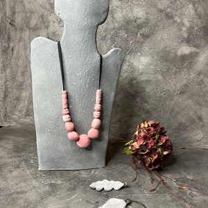 Collana perle rosa - Forghieri Perugia