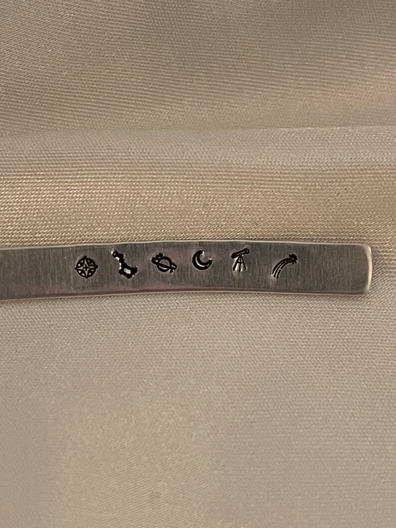 Mini symbol stamped rings