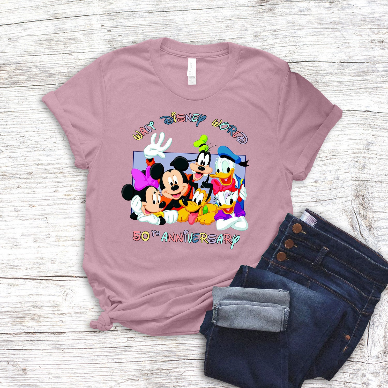 disneyworld 50th anniversary t shirts