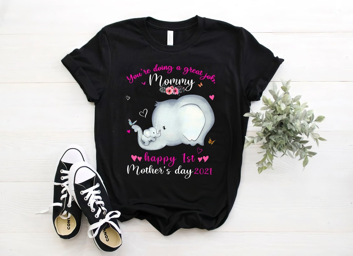 my first mother's day matching outfits