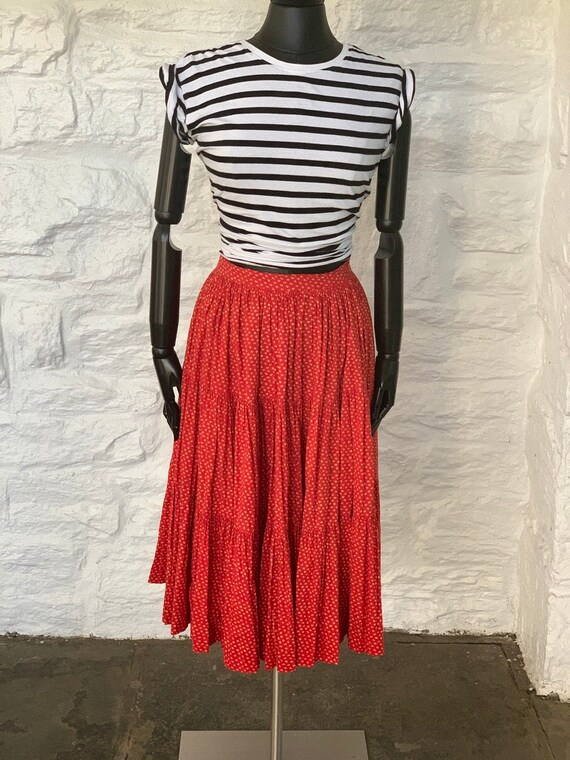 vintage circle skirt