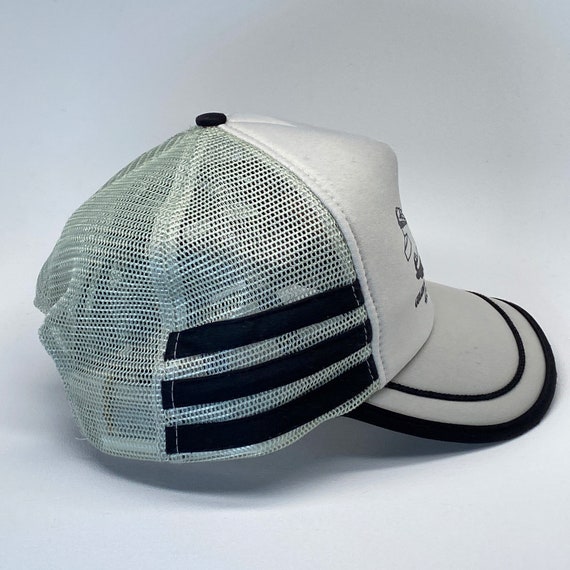 1980s Three Stripes Vintage Original Trucker Hat - image 2