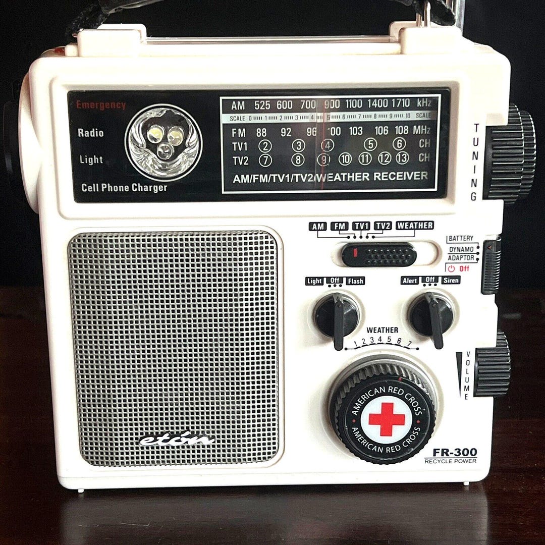 AC Adapter For ETON FR-250 FR300 FR350 FR-400 American Red Cross - Foto 10