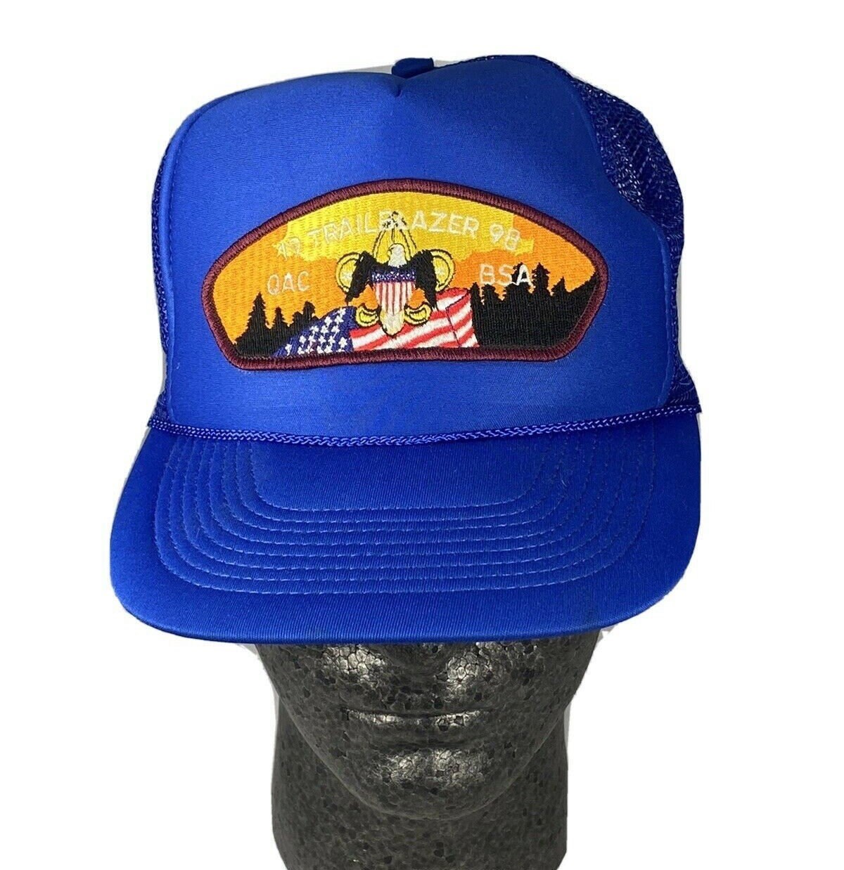 Vintage Trucker Hat OAC BSA Boy Scouts 