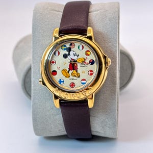 Musical Mickey Mouse Watch With Flags - Etsy display picture 1