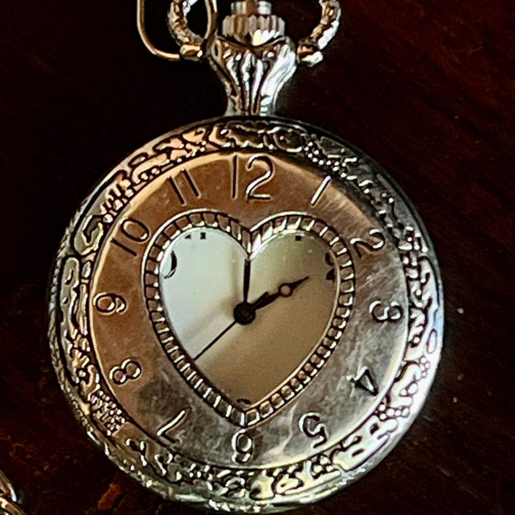 Steampunk Heart Pocket Watch