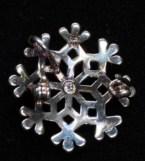 Sterling Silver Snowflake - image 2