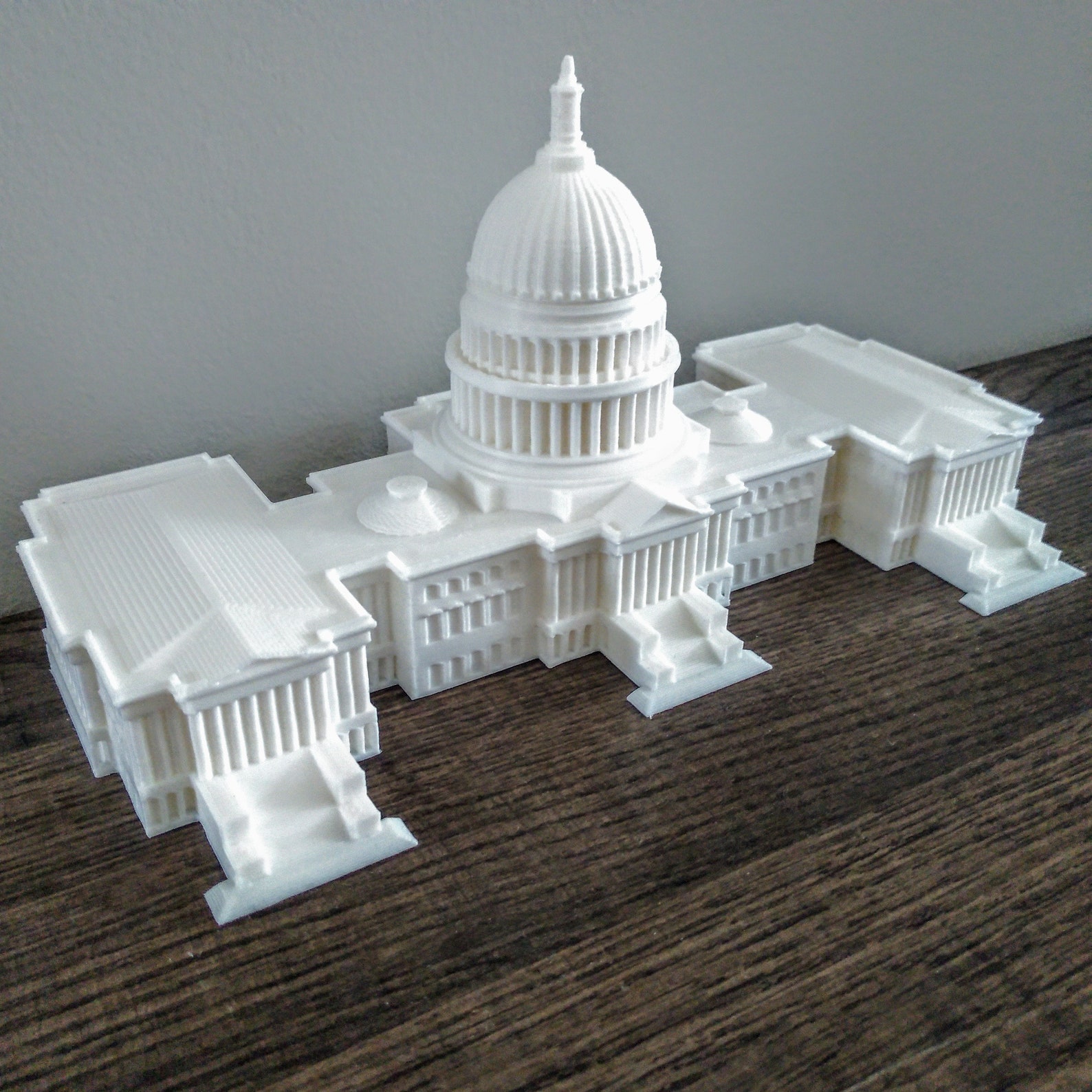 US Capitol Building 3D Printed Replica Model | Etsy