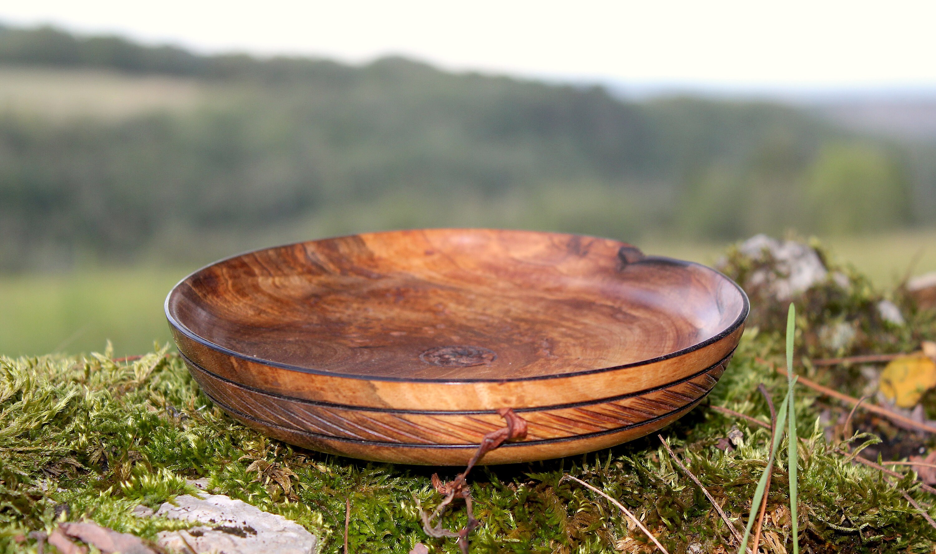 Coupelle en Noyer Commun