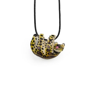 Jaguar Necklace Handmade Jewelry By Indigenous Artisans. Animal Jewelry, Tagua Jewelry, Panther Necklace, Cat Jewelry