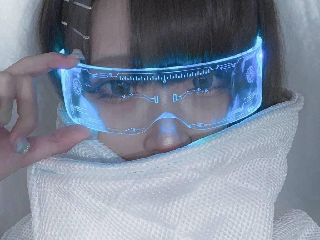 Cyber LED Visor Glasses Cosplay / Partying / Festival / Etsy