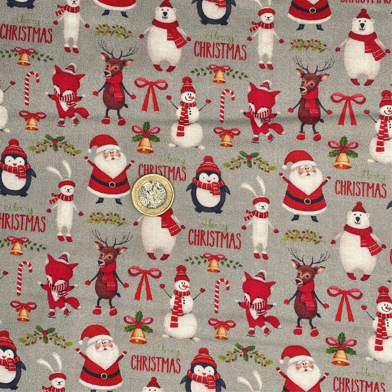 SALE Christmas Fabric 2.5m Cut Lengths 100 Cotton. Etsy UK