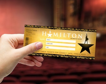 hamilton invite personalized etsy