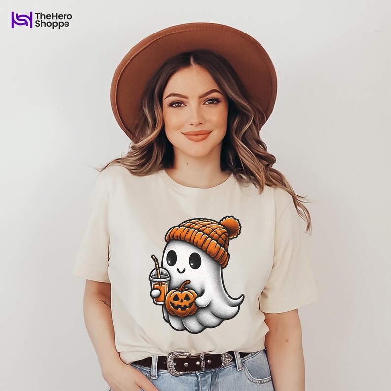 Cute Ghost PNG Halloween Png Fall PNG Ghost Pumpkin Png Ghost Clipart Fall Designs Ghost Halloween Graphics Transparent PNG Digital Download